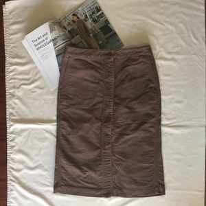 Uniqlo U Chocolate Midi Skirt